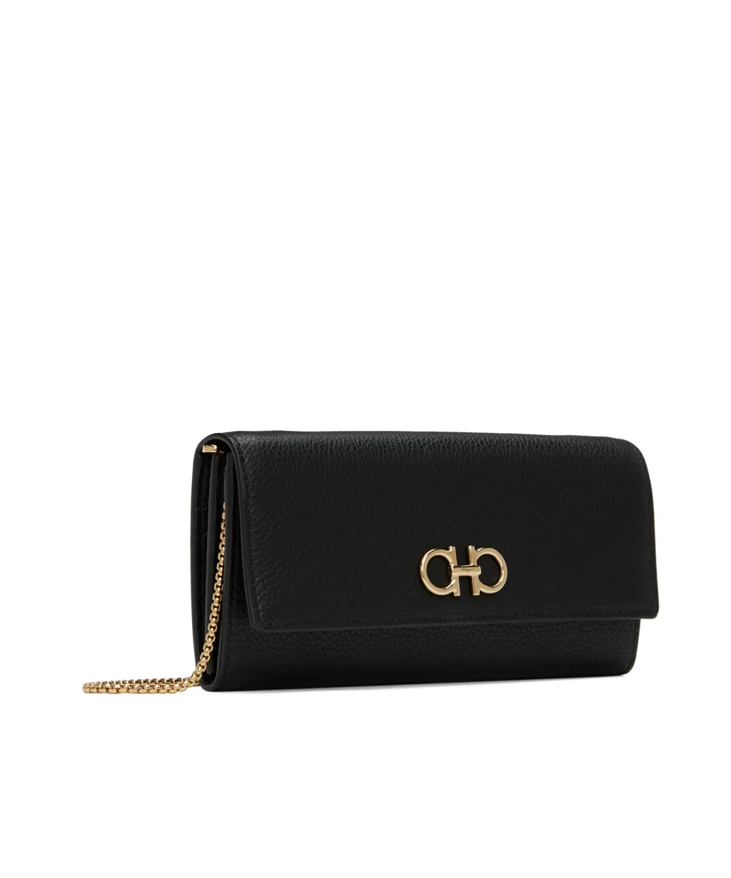 Gancini Wallet Chain Shoulder Bag
