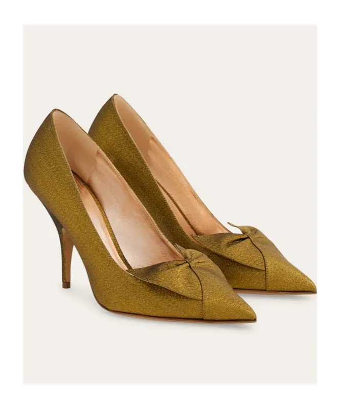 Bowknot Soft-Soled High Heels