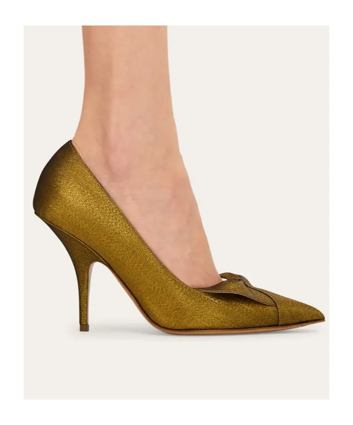 Bowknot Soft-Soled High Heels