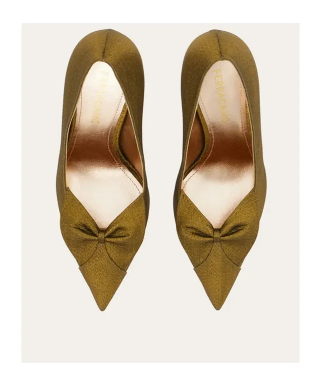 Bowknot Soft-Soled High Heels
