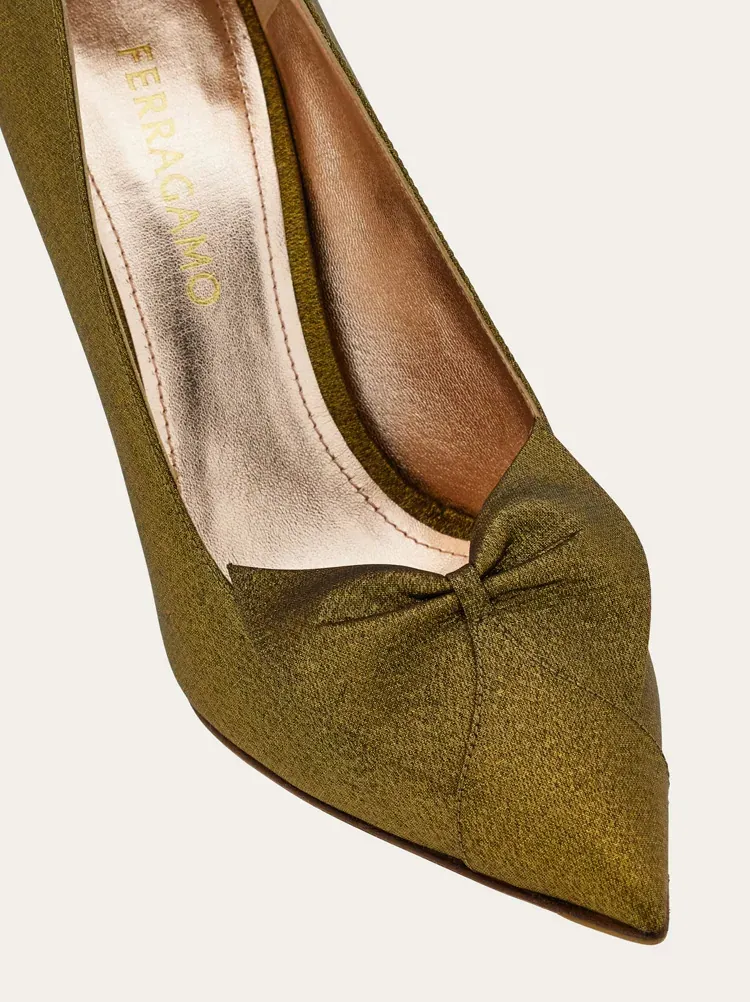 Bowknot Soft-Soled High Heels