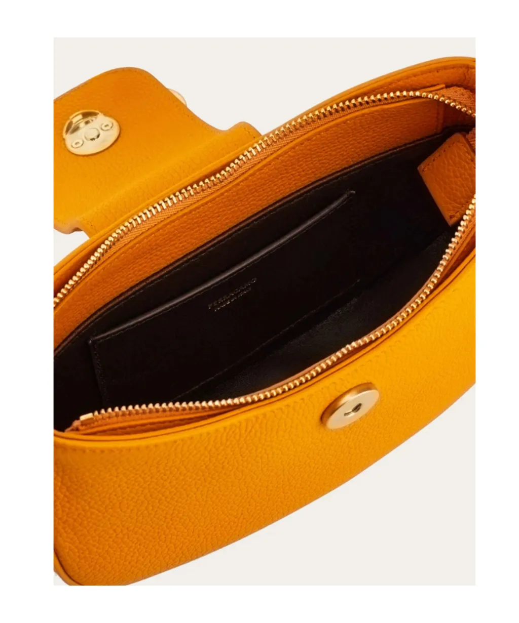 Double Gancini Mini Shoulder Bag
