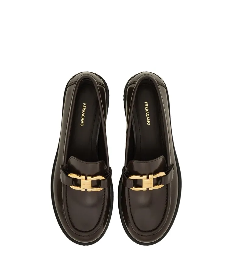 Moccasin With Gancini Ornament