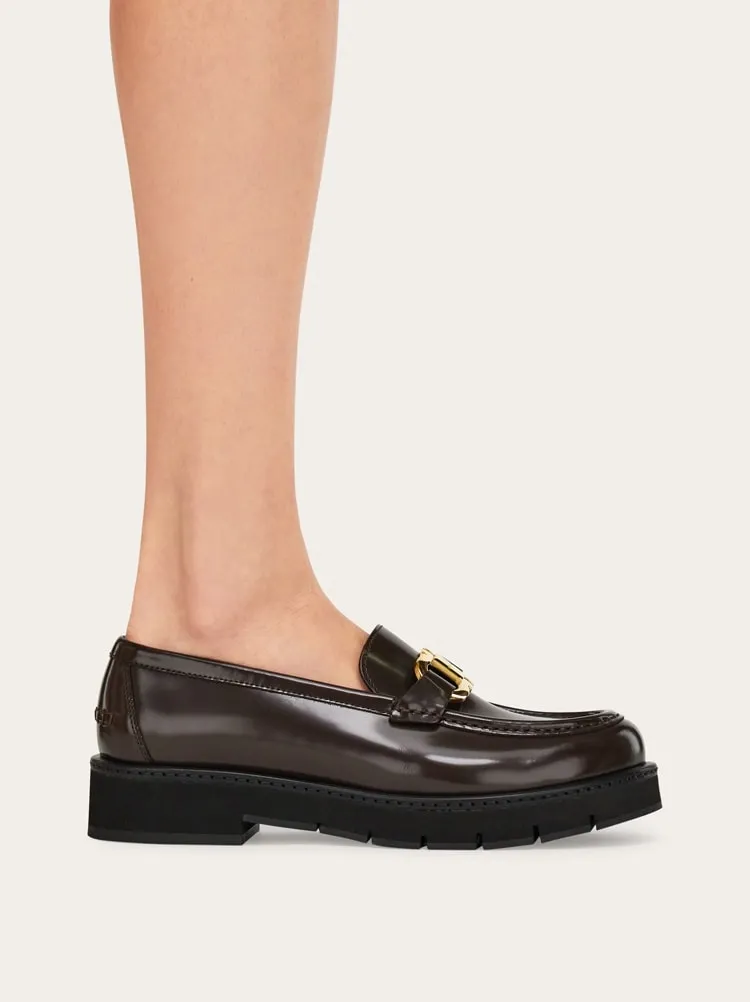 Moccasin With Gancini Ornament