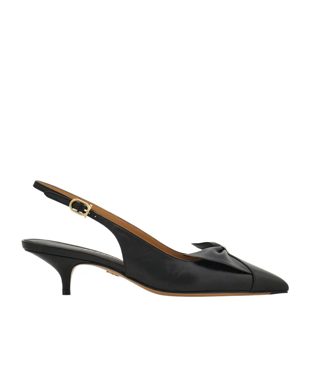 Soft Bow Slingback Pump