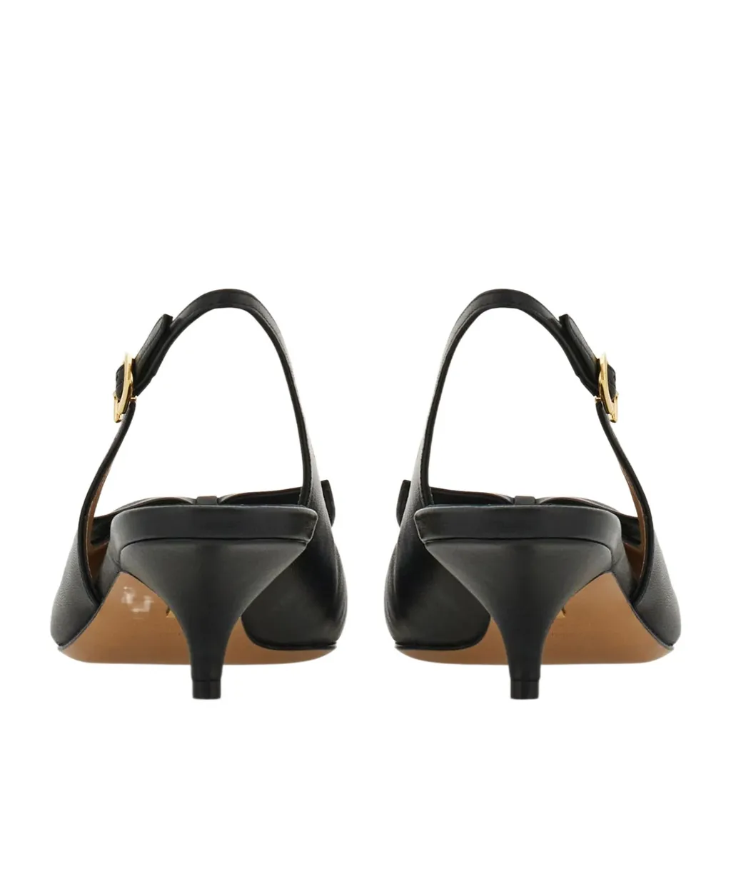 Soft Bow Slingback Pump