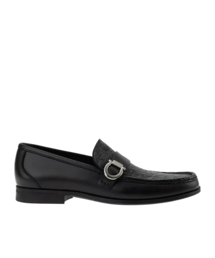 Loafer With Gancini Ornament