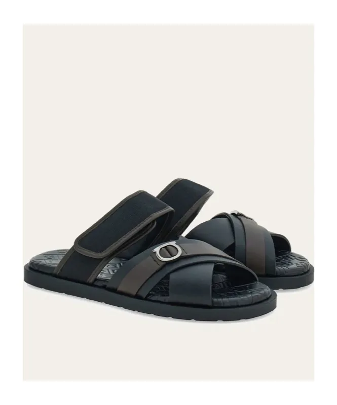 Cross-Strap Sandals