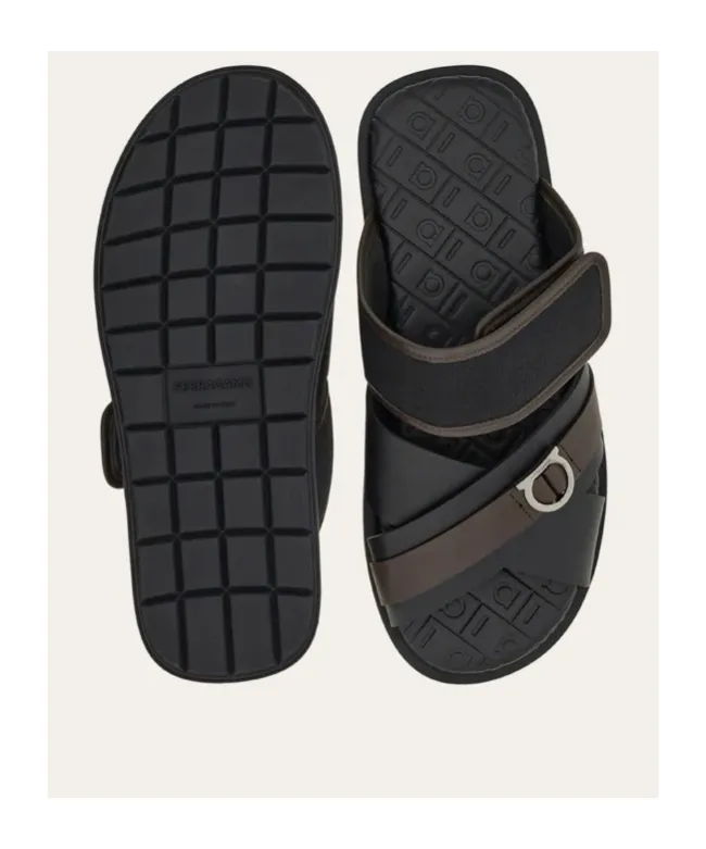 Cross-Strap Sandals