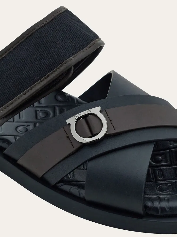 Cross-Strap Sandals