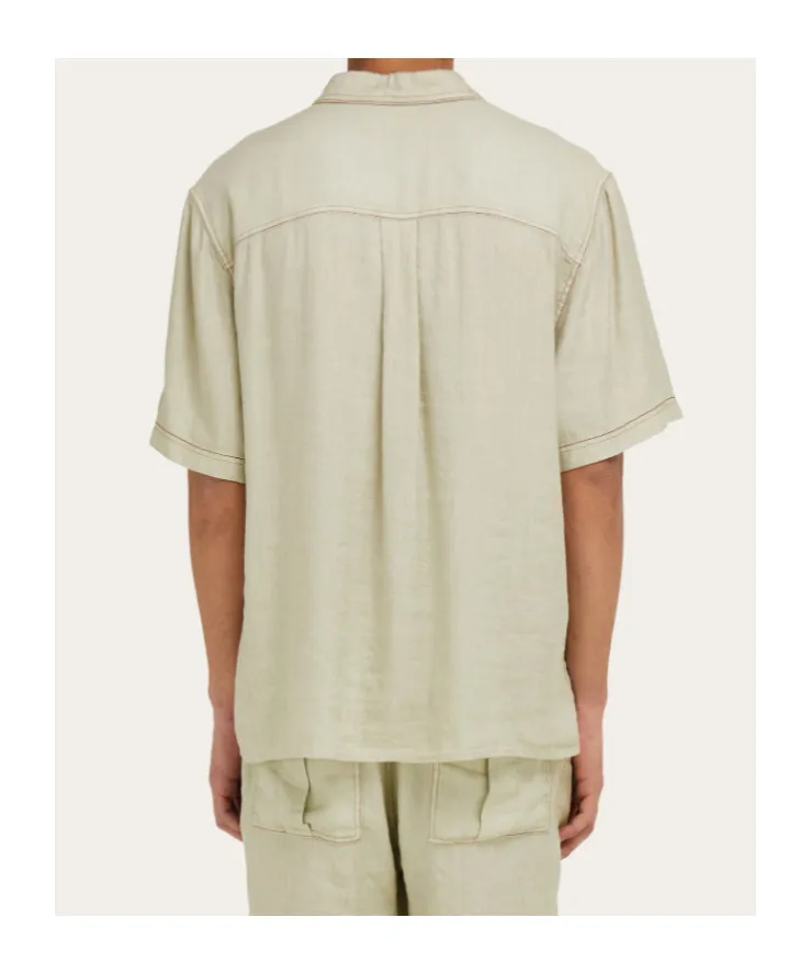 Patch Pocket Short-Sleeved Shirt