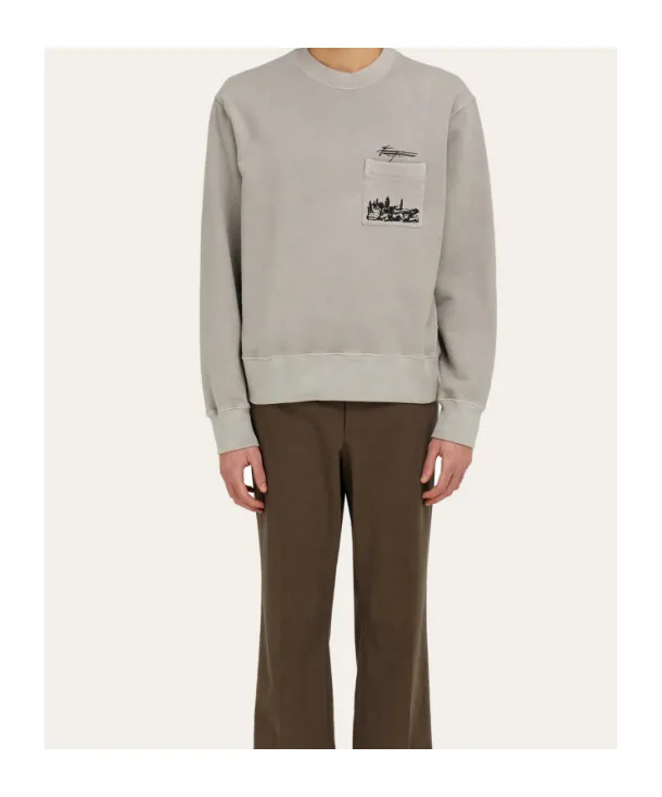 Back To Earth - Tuscany Print Sweatshirt