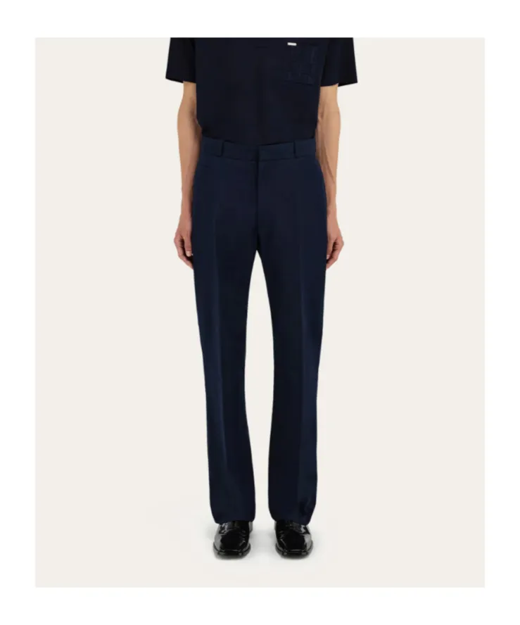Cotton Canvas Pants