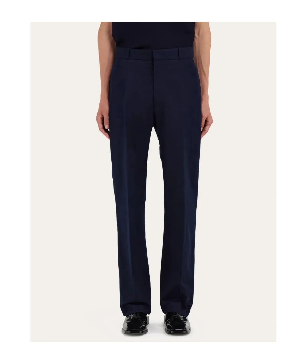 Cotton Canvas Pants