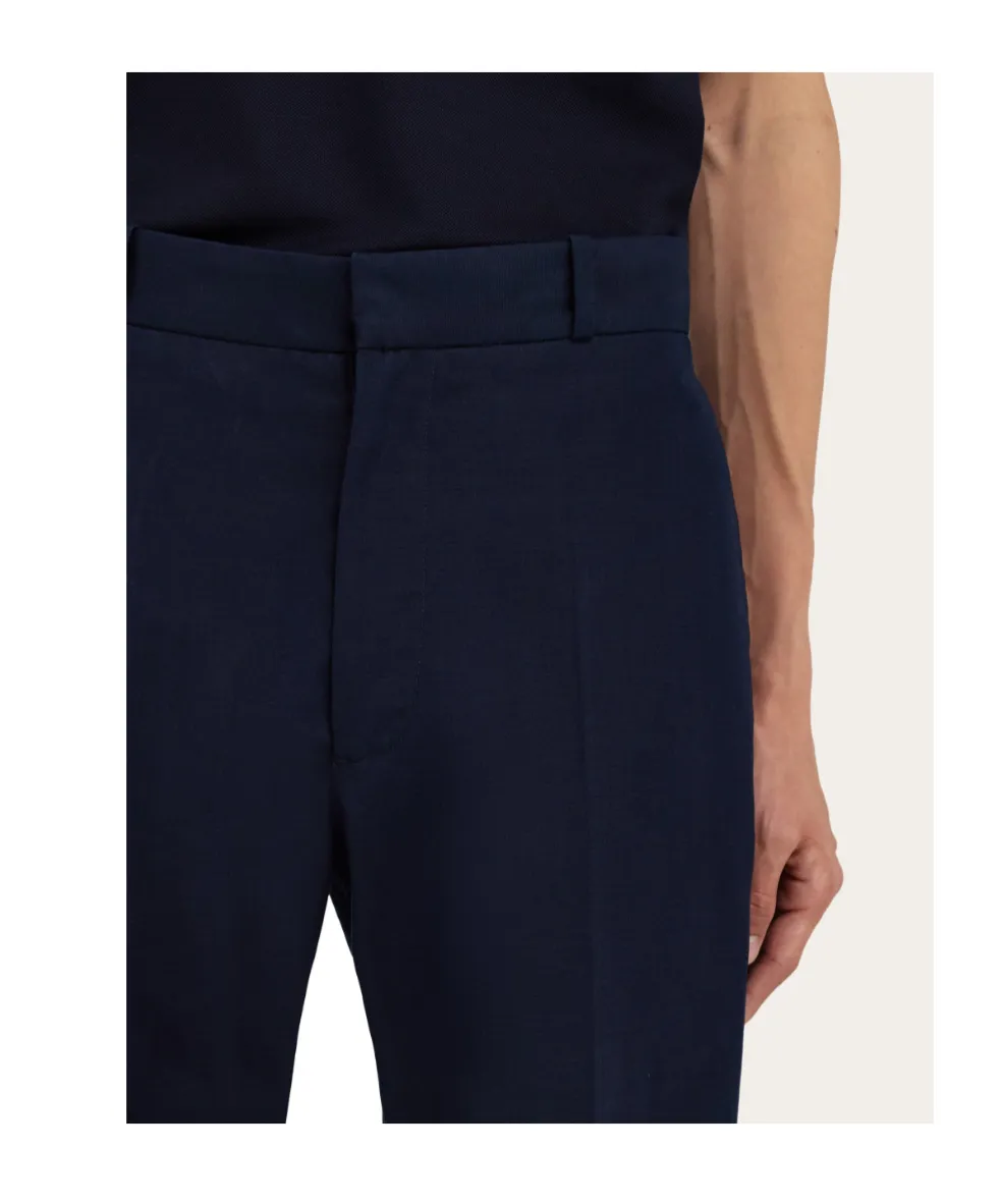 Cotton Canvas Pants