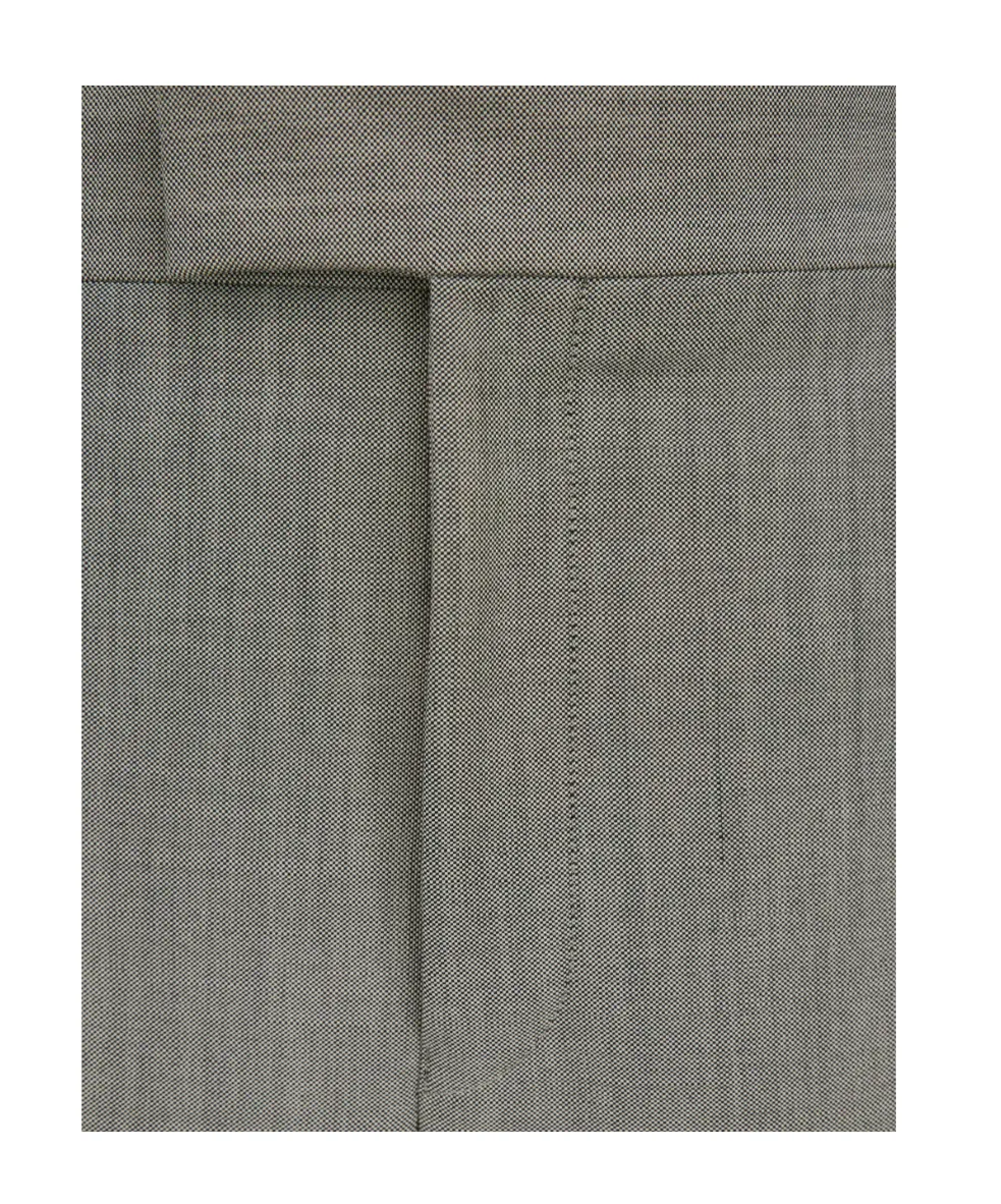 Flat Front Tailored Trouser