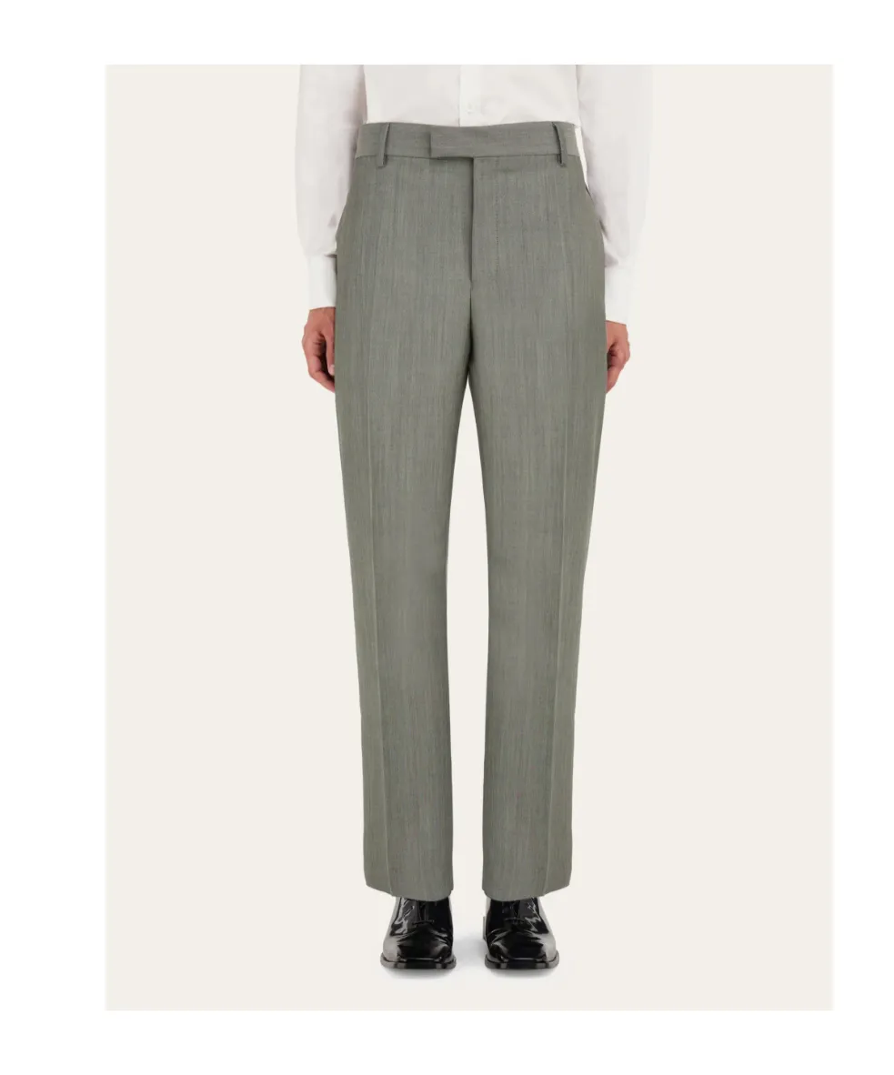 Flat Front Tailored Trouser