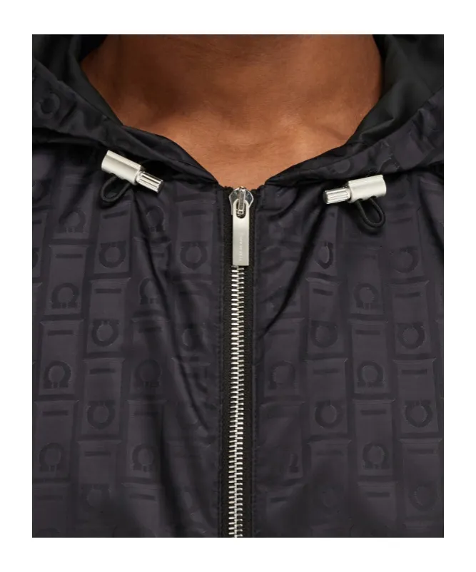 Windbreaker With Ferragamo Monogram