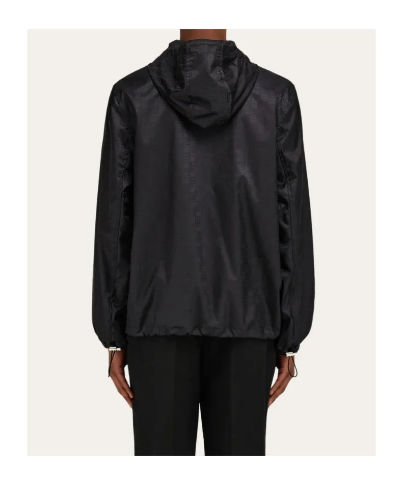 Windbreaker With Ferragamo Monogram