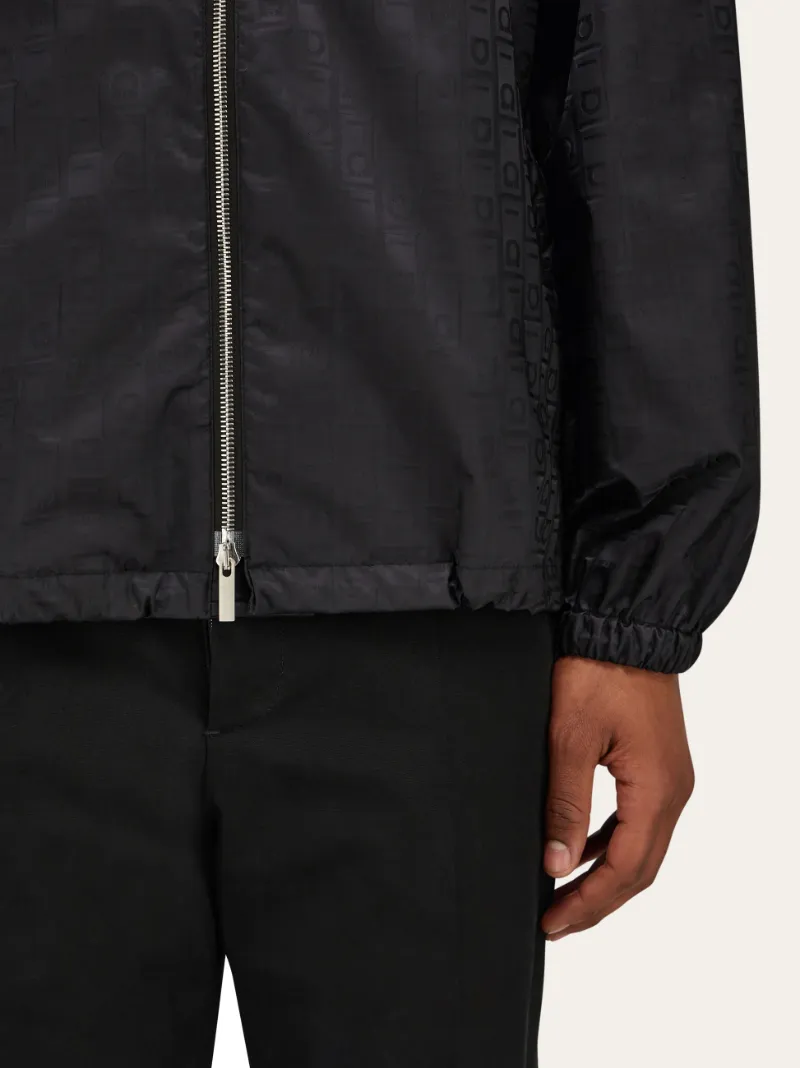 Windbreaker With Ferragamo Monogram