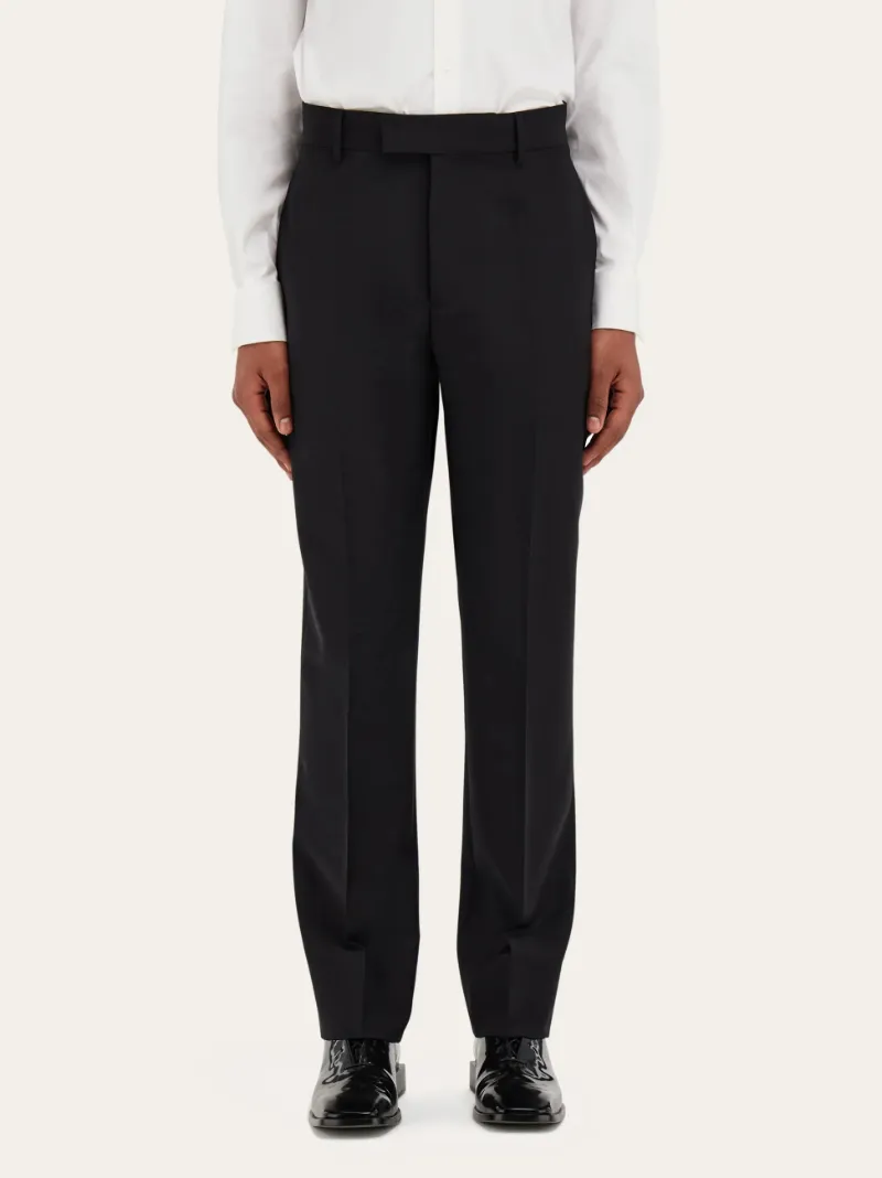Flat Front Tailored Trouser
