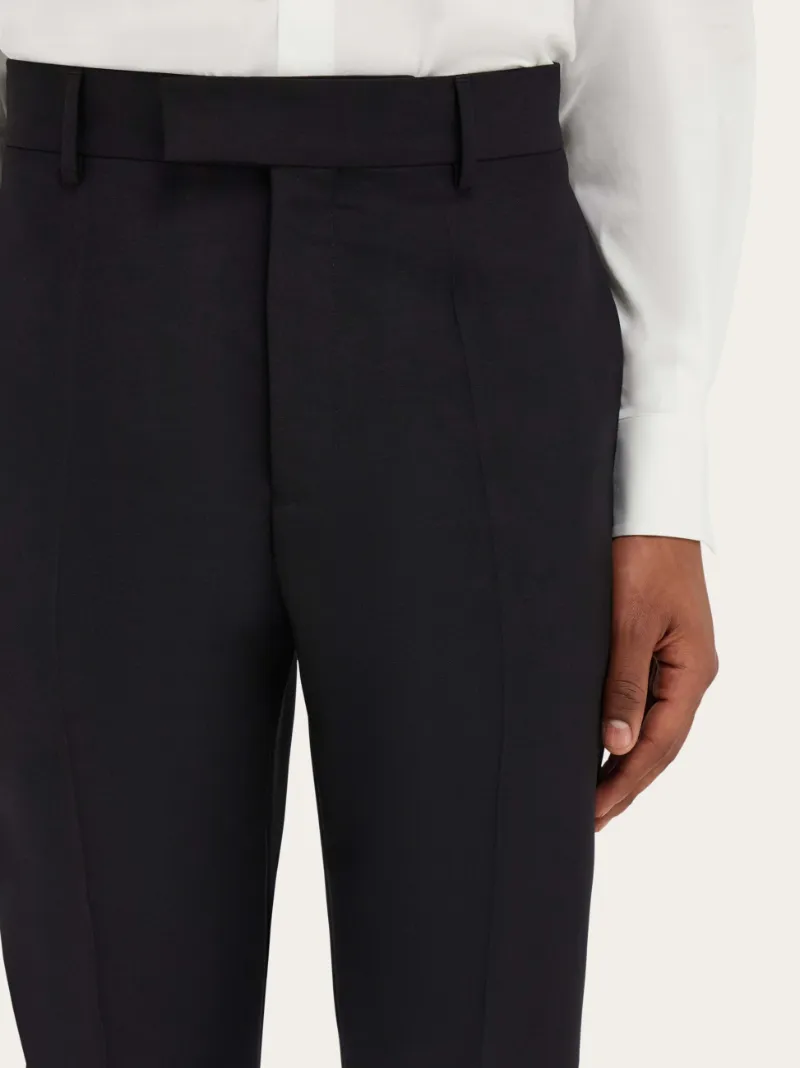 Flat Front Tailored Trouser