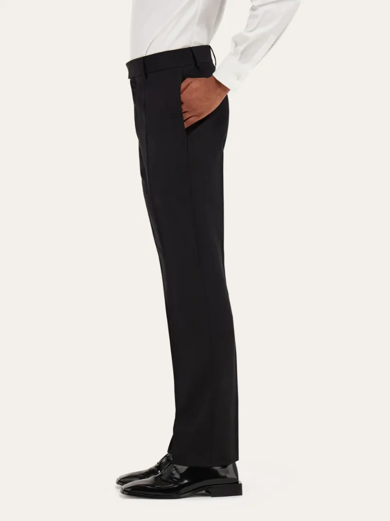 Flat Front Tailored Trouser