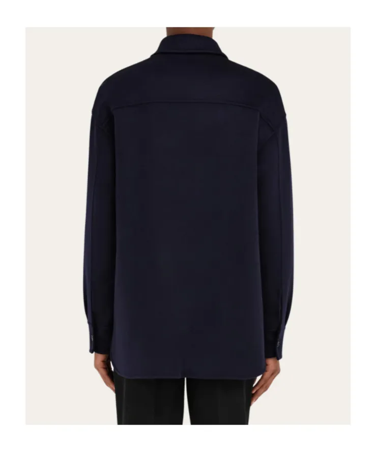 Cashmere-Blend Overshirt