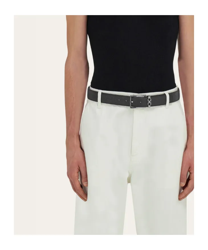 Gancini Reversible Adjustable Belt