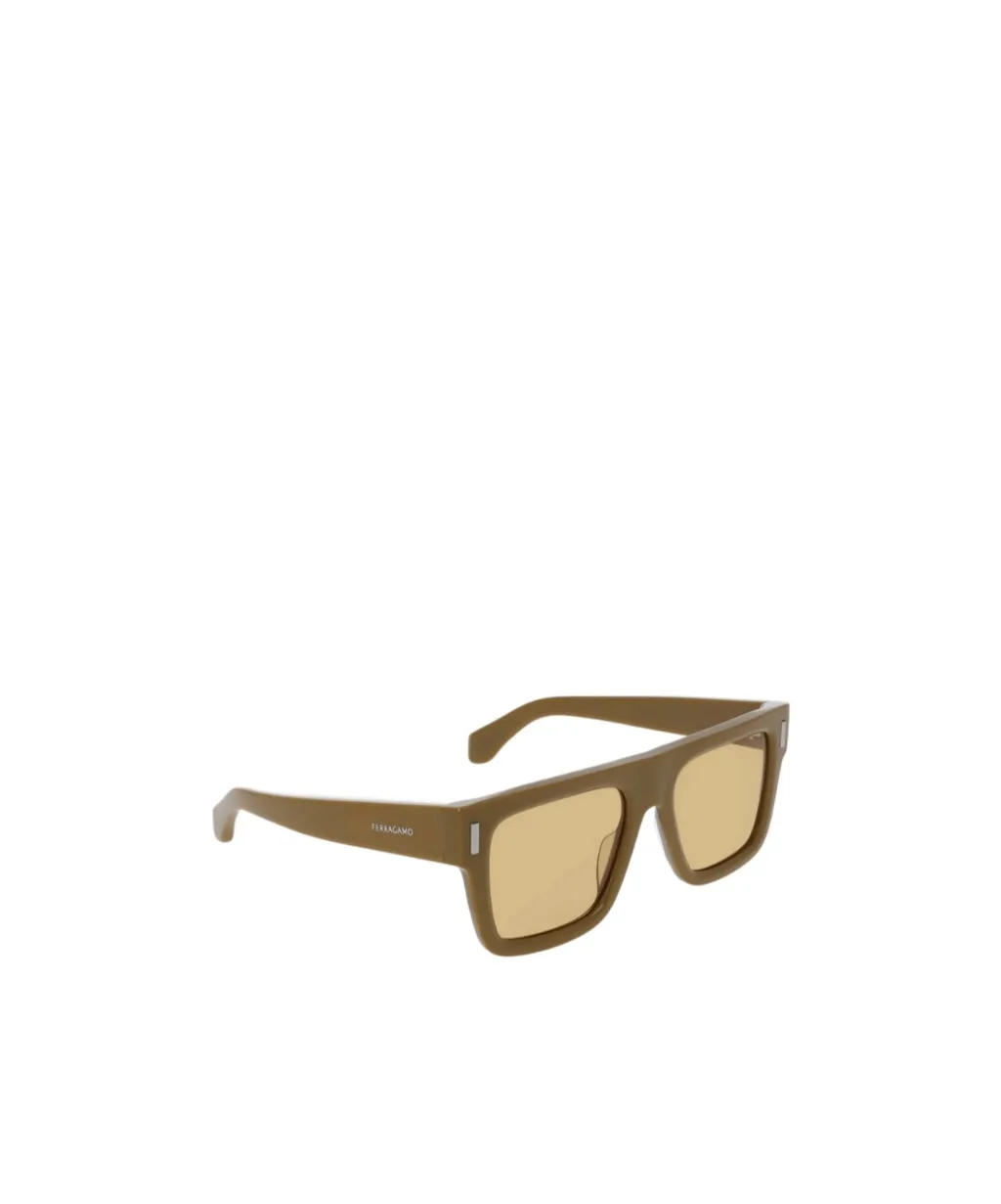 Geometric Frame Sunglasses