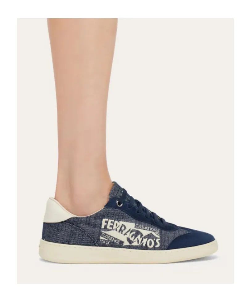Low Top Sneaker With Logo