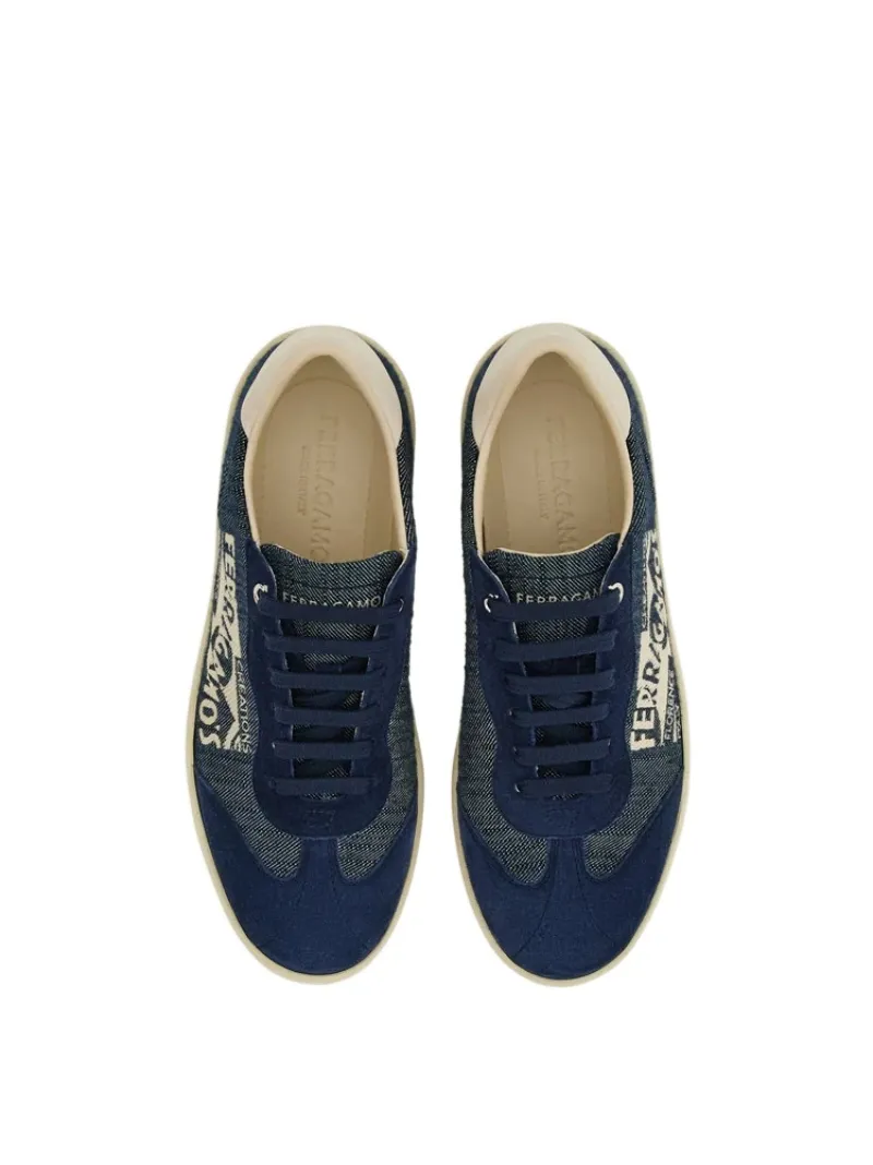 Low Top Sneaker With Logo