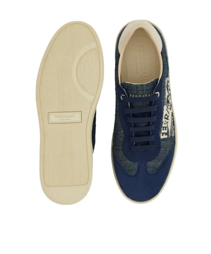 Low Top Sneaker With Logo