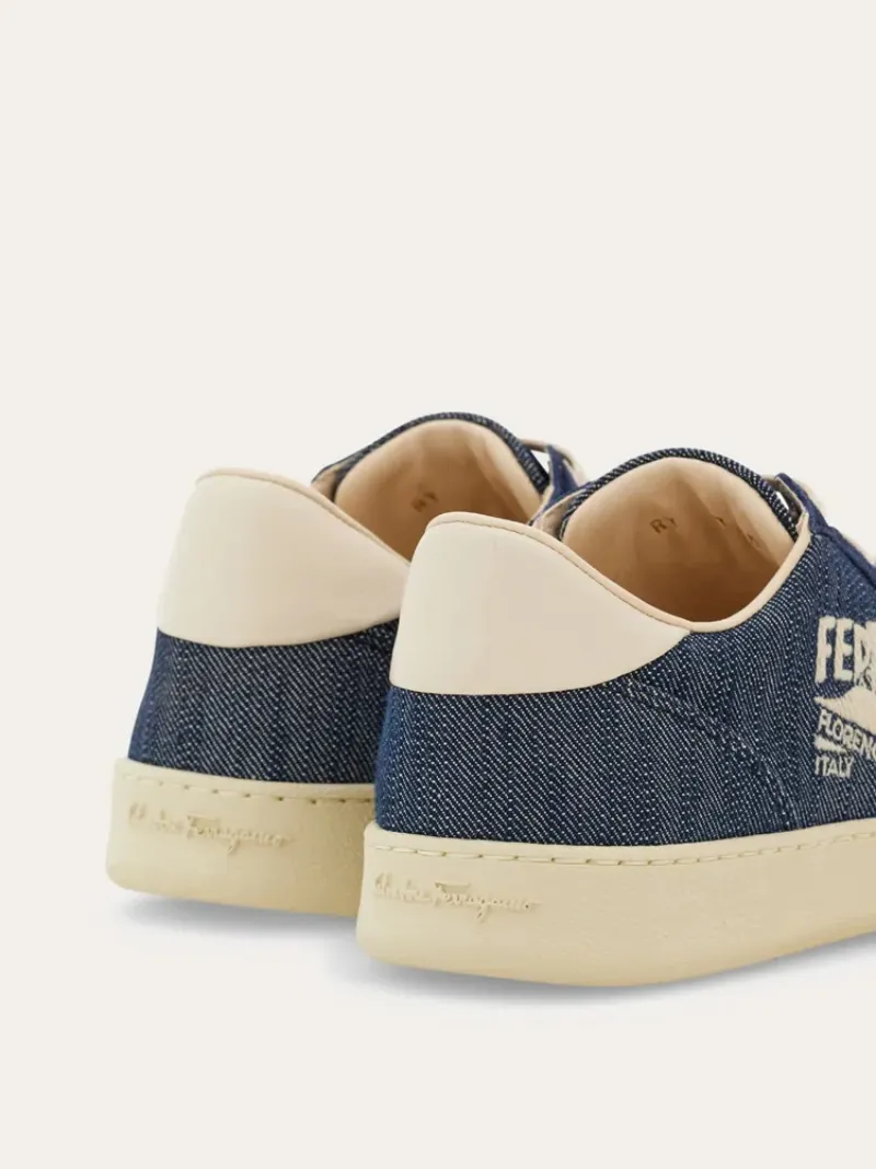 Low Top Sneaker With Logo