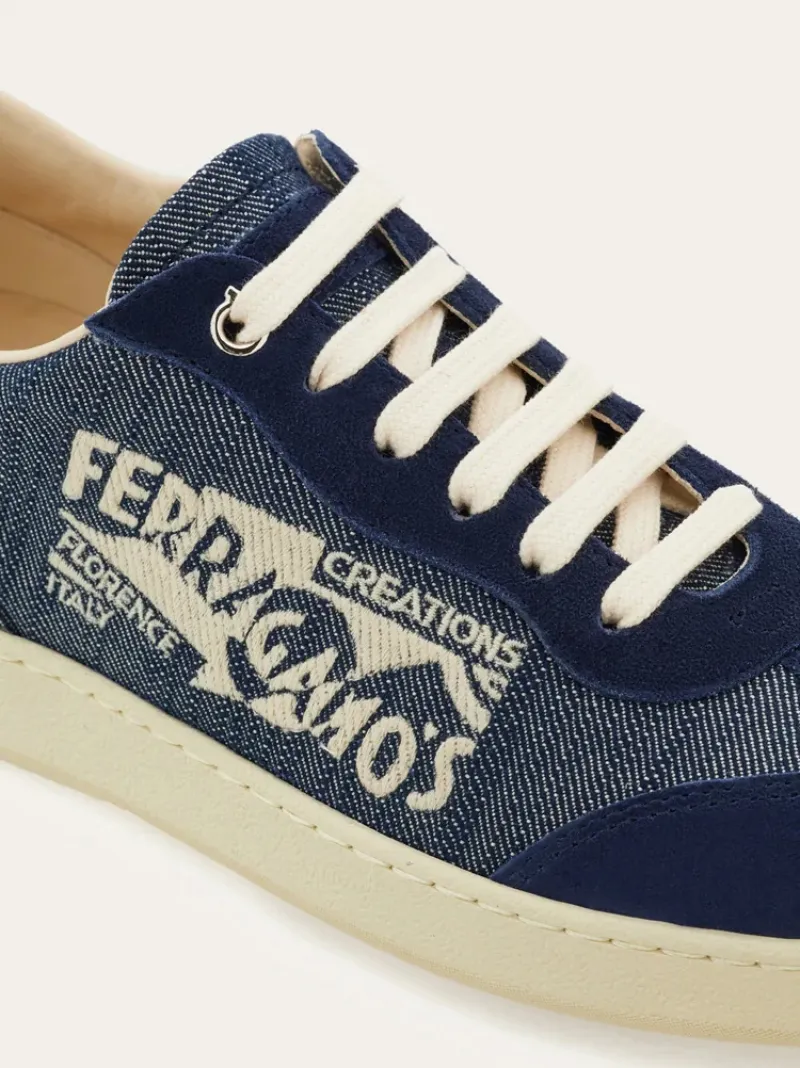 Low Top Sneaker With Logo