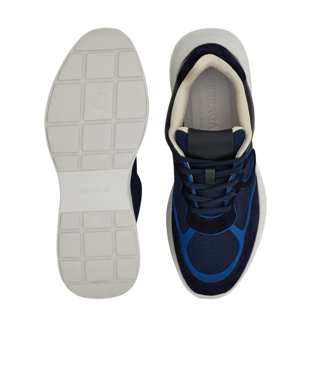Gancini Buckle Low-Top Sneakers