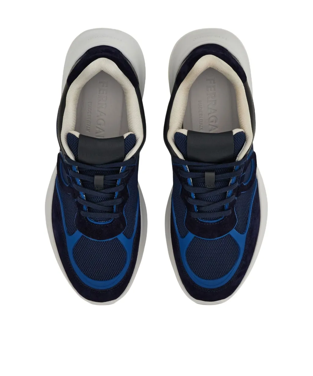 Gancini Buckle Low-Top Sneakers