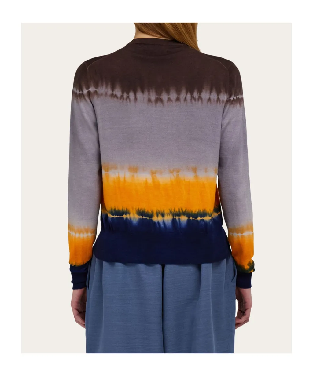 Tie-Dye Pullover Sweater