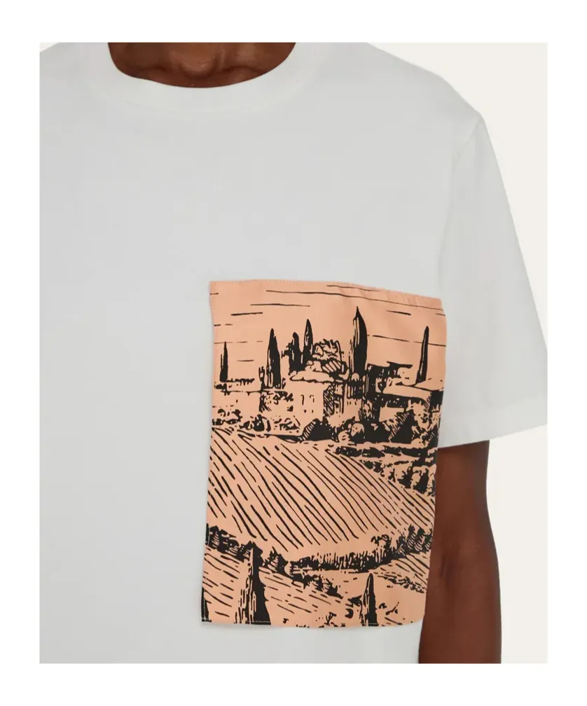 T-Shirt With Pocket Detail