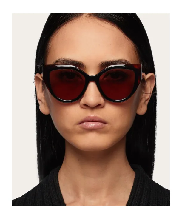 Geometric Frame Sunglasses