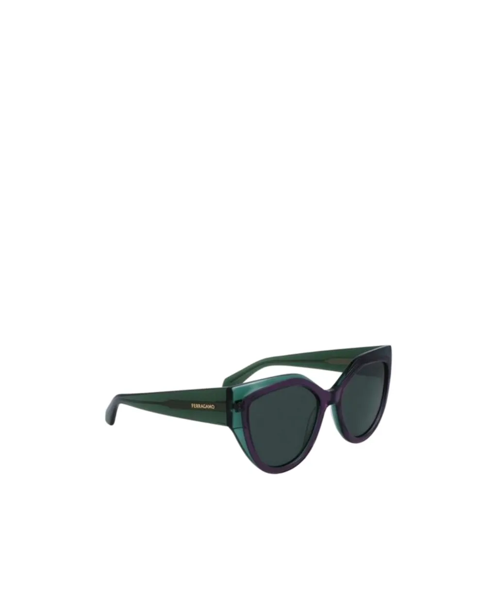 Geometric Frame Sunglasses