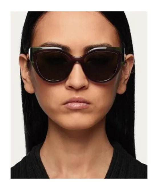 Geometric Frame Sunglasses