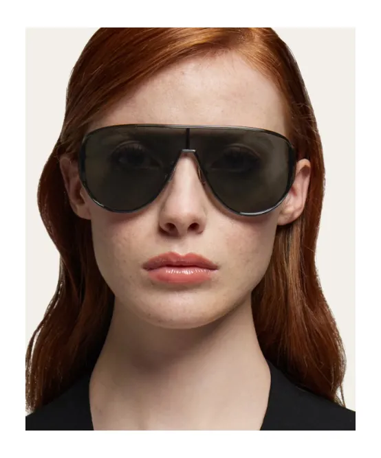 Geometric Frame Sunglasses