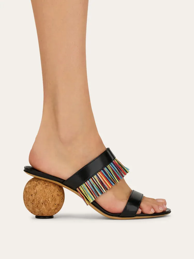 Fringed Sandal