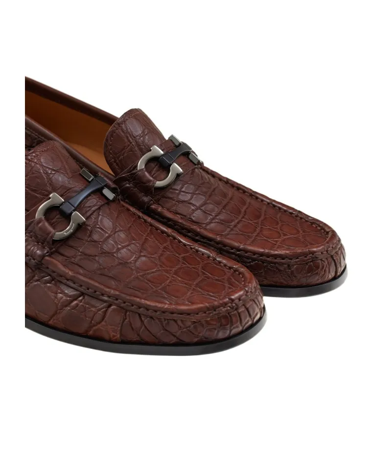 Moccasin With Gancini Ornament