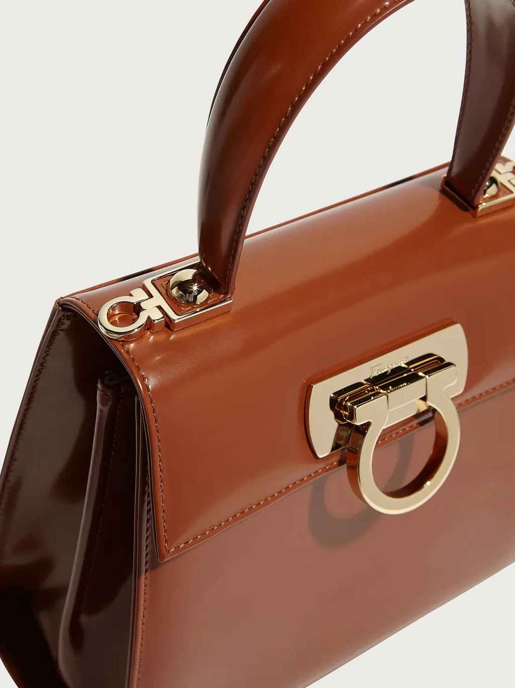 Small Shoulder Bag With Top Handle