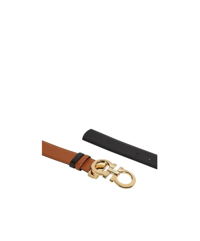 Gancini Buckle Reversible Belt