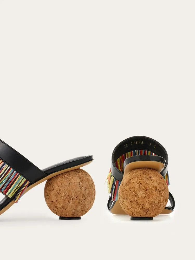 Fringed Sandal
