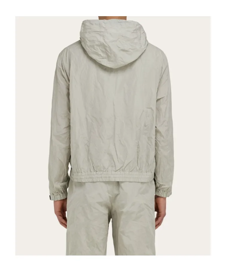 Hooded Windbreaker Jacket