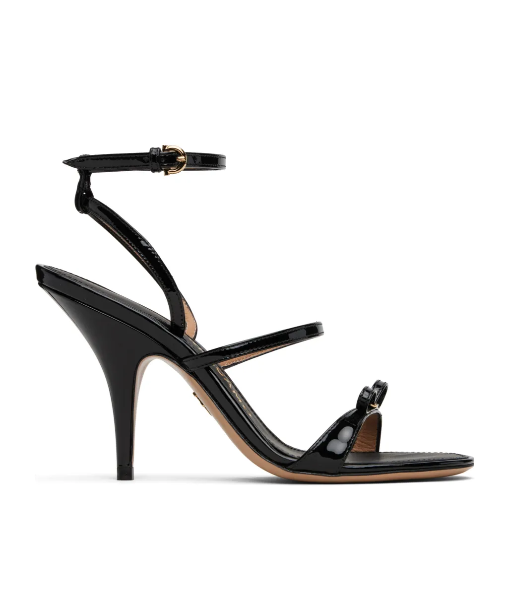 Lace-Up High-Heeled Sandals